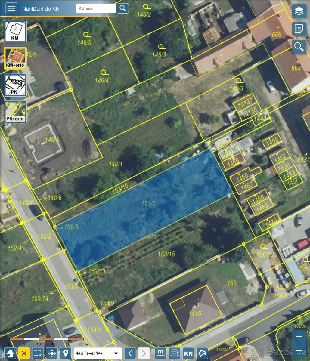 Prodej stavebního pozemku 994 m² - 2