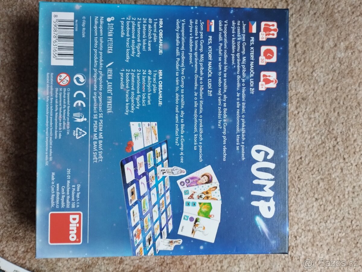 Společenská stolní hra GUMP - nová - 2