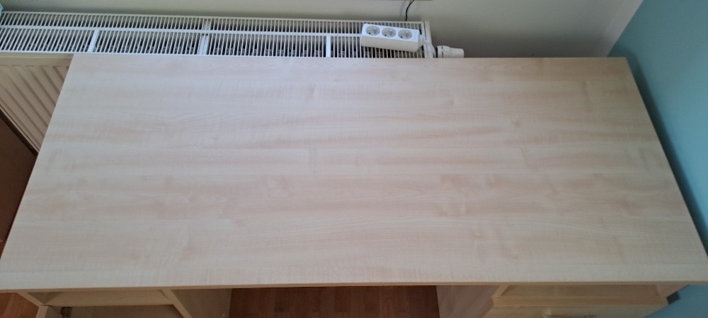 Psací stůl 140x60 cm + 2x úložný prostor - 2