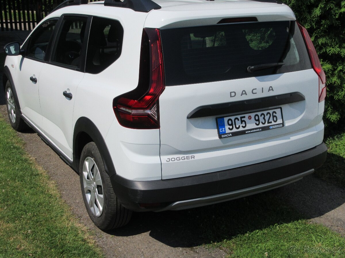 DÁCIA JOGGER 1.0 LPG 67kw.nová čr.r.v.2022 naj.30 000km.DPH - 2