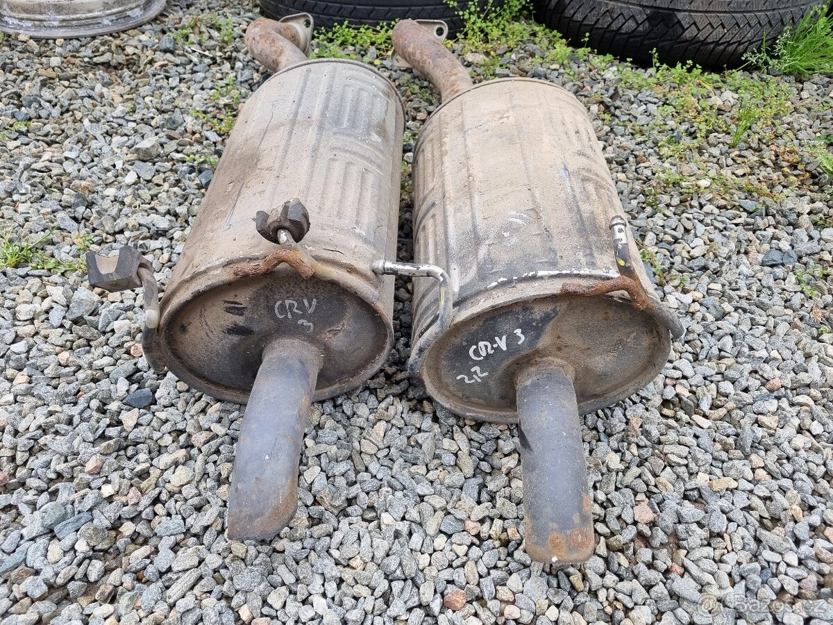 Honda zadní díl výfuku tlumič - 2