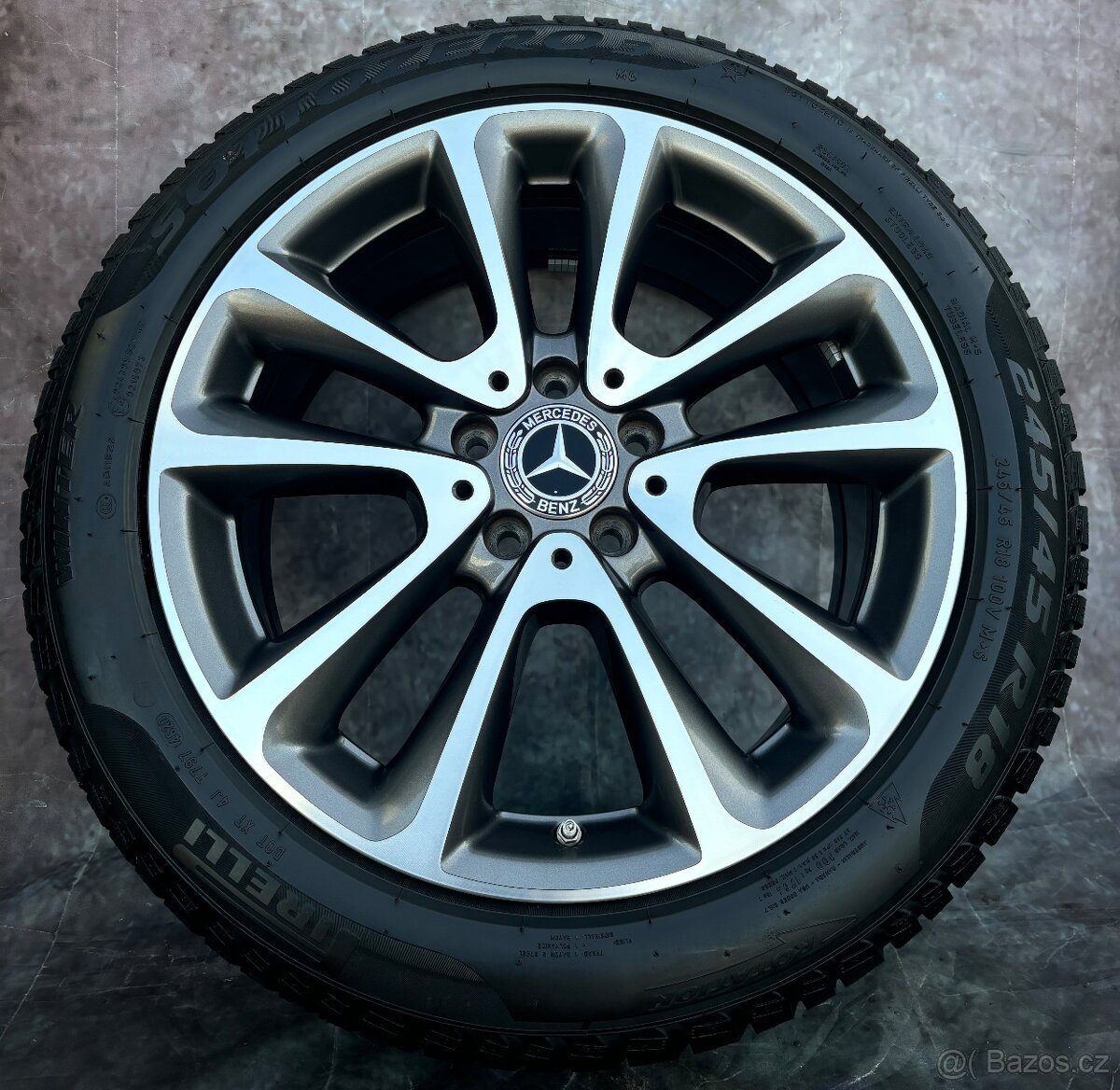 Zimní orig sada Mercedes Třídy E213 2 rozměr - 2