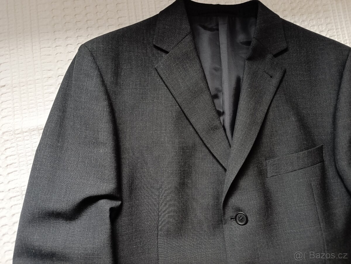 Pánský tmavě šedý oblek za 999 Kč - 2