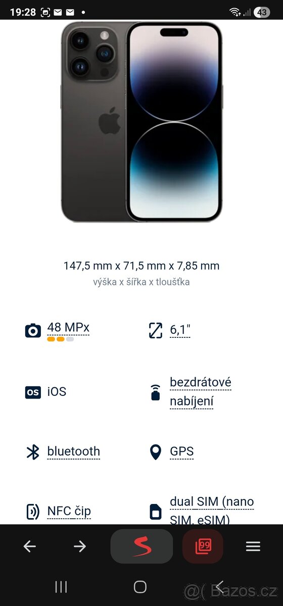 IPhone 14 Pro 256GB Space Black - 2