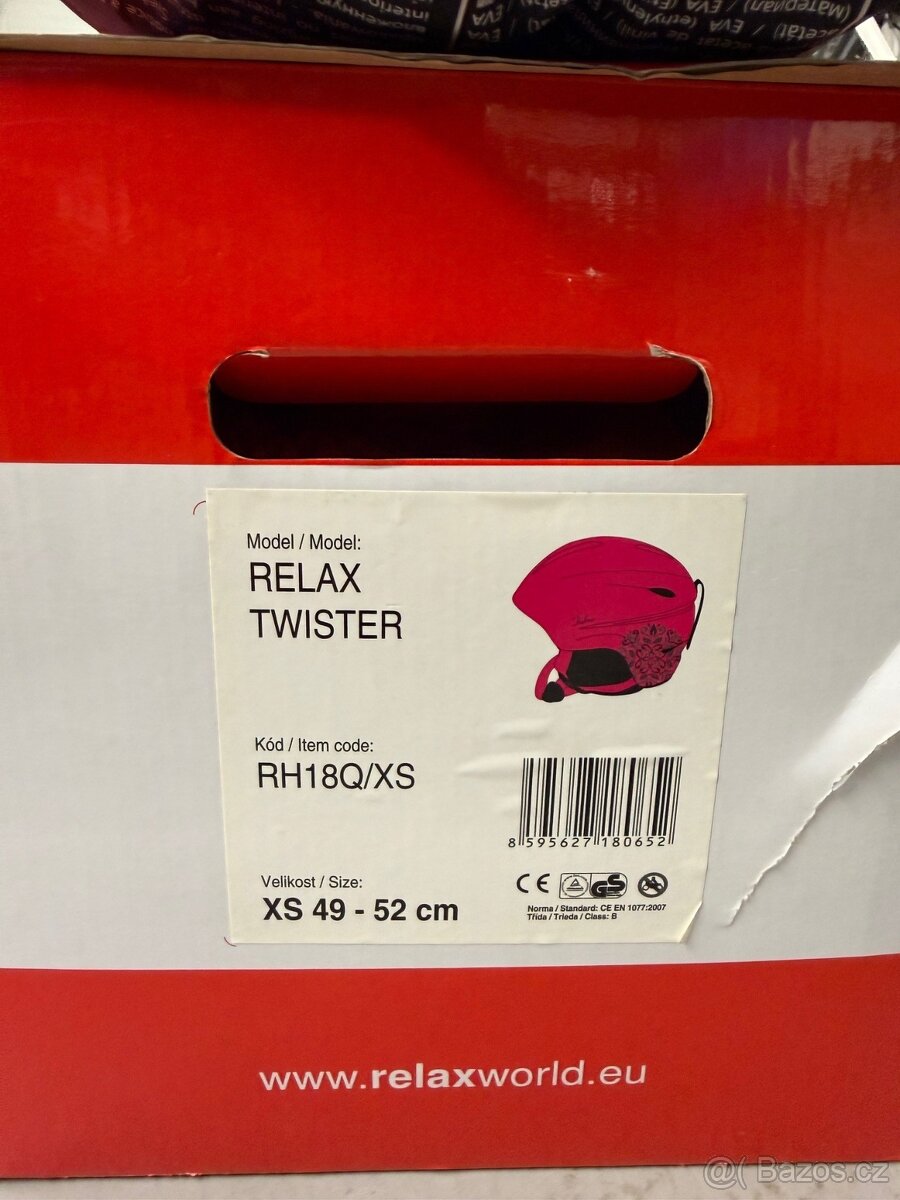 Helma a brýle na lyže Relax - 2