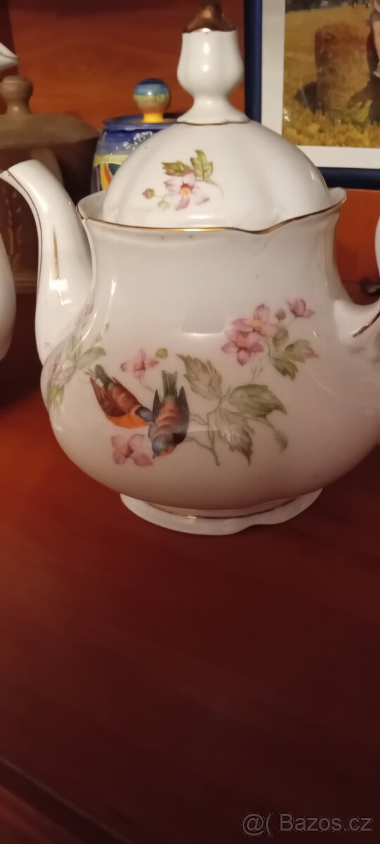 Ruzovy porcelán Leandr 1946 - 2