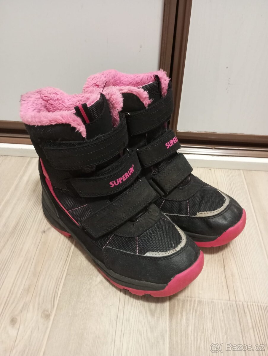 Dívčí , zimní boty vel. 36 - 2