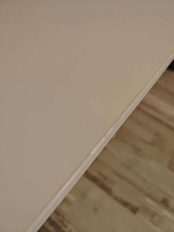IKEA BEKANT stůl 160×80 cm – bílá/černá - 2