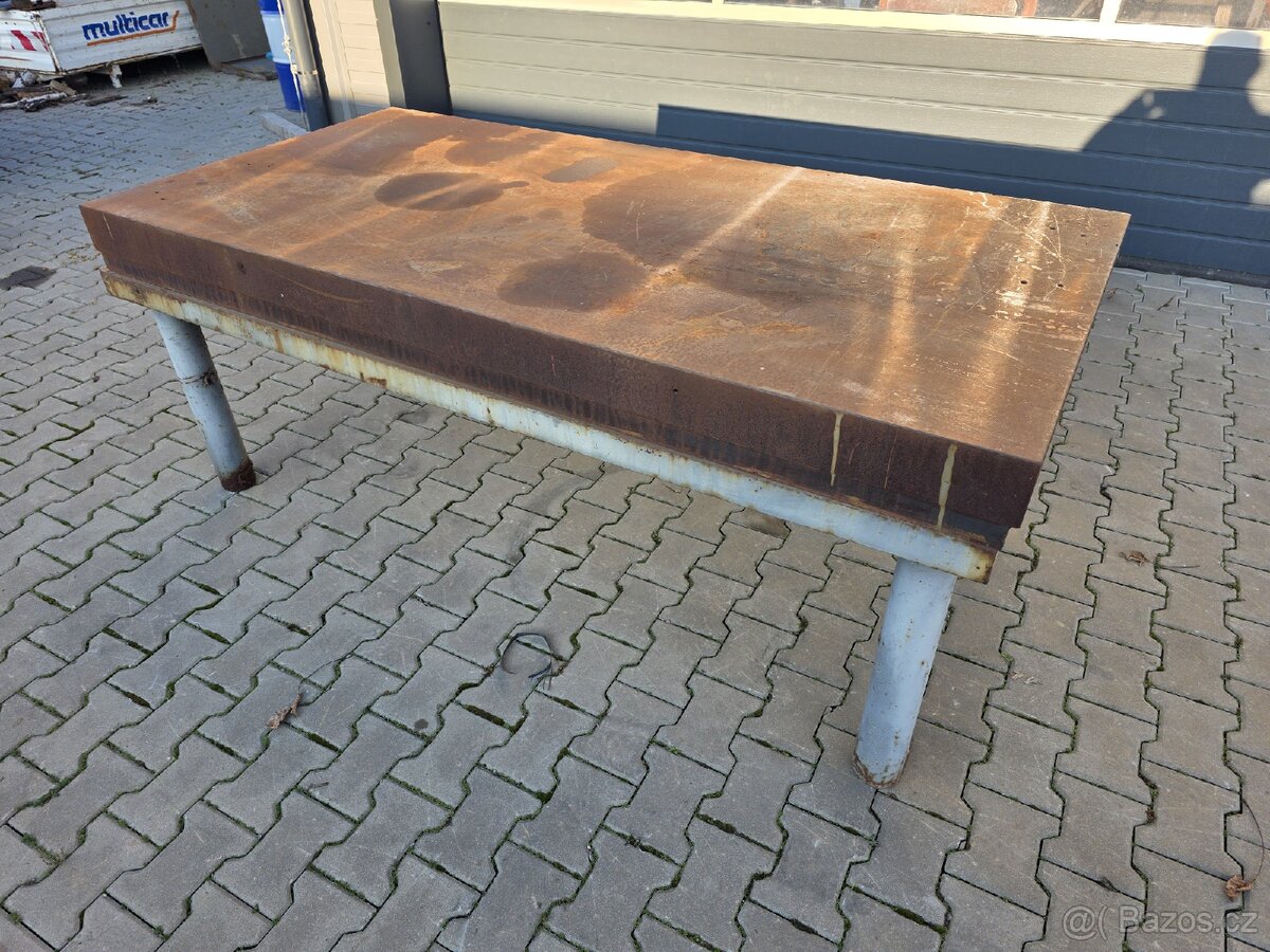 Stůl litinový deska 2000x1000x150 - 2