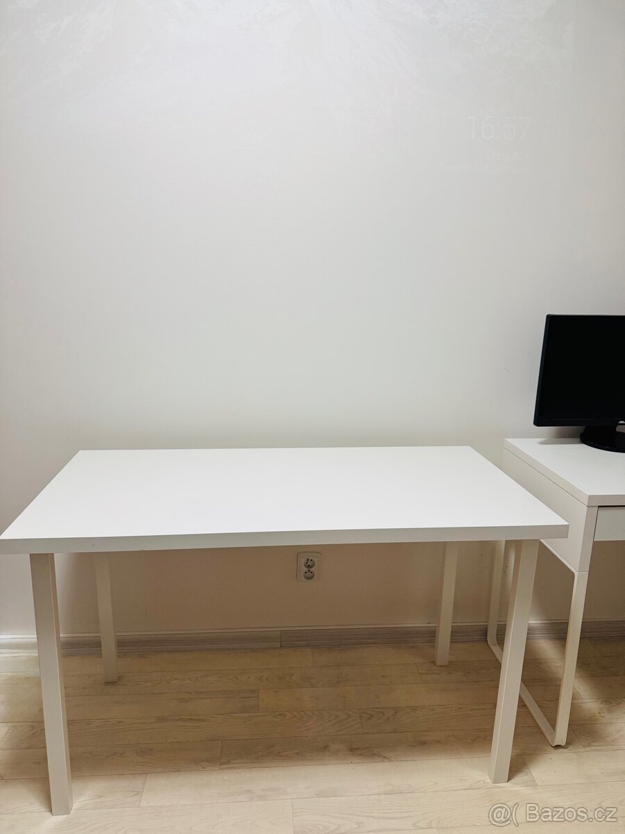 Psací stůl IKEA 125x60 cm, výška 74 cm - 2
