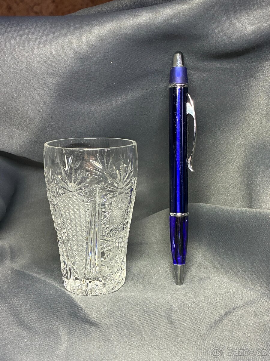 Sada sklenic z broušeného skla - 2