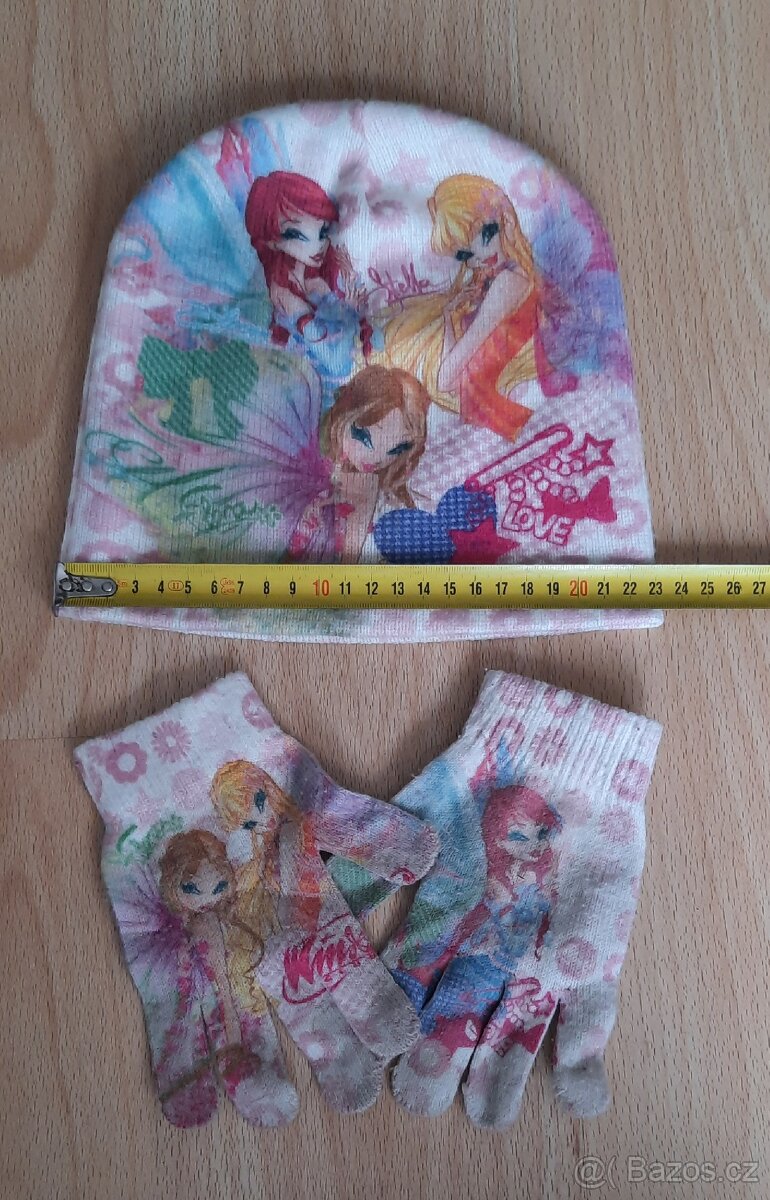 Dětská zimní sada cepice/rukavice - 2