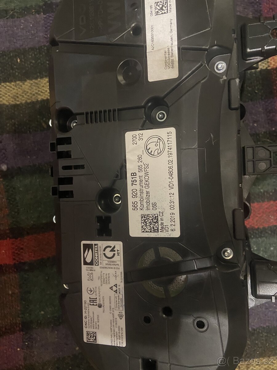 Budíky Škoda Kodiag - 2