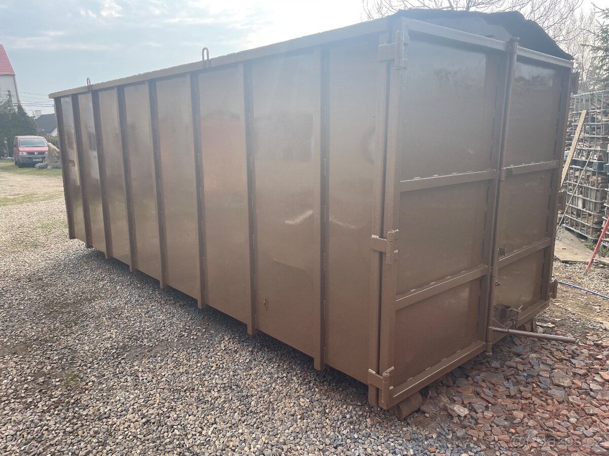 Kontejner skladovy hakovy bunka bouda ABROLL 157cm - 2
