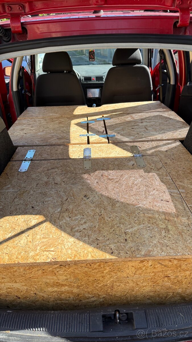 Spací vestavba Fabia - 2