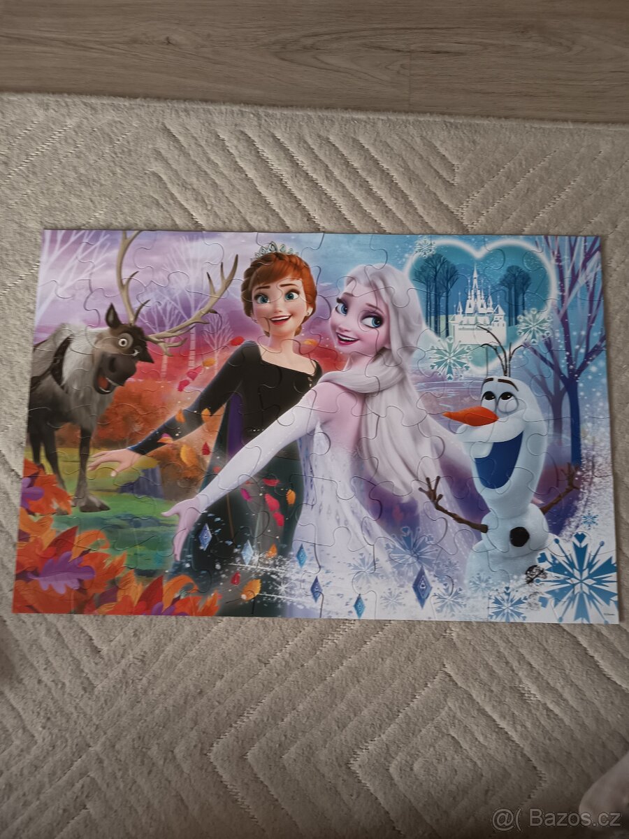 Puzzle ledové kralovstvi - 2