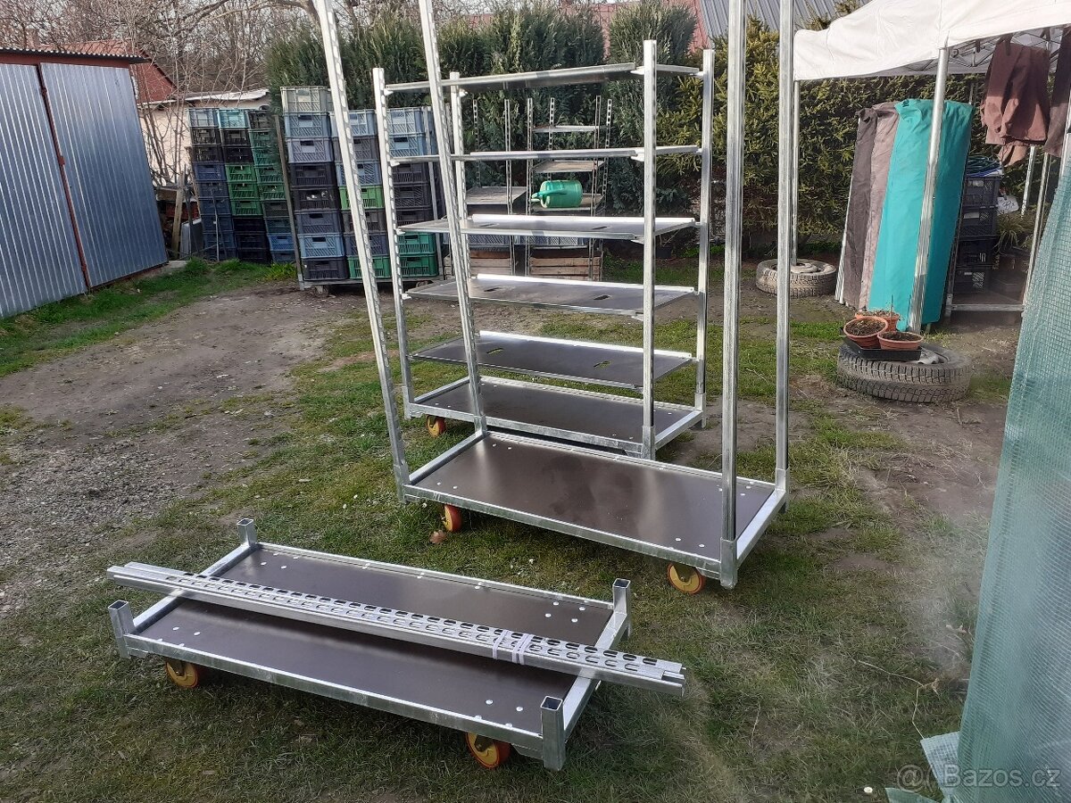 Vozíky na květiny koupím - 2