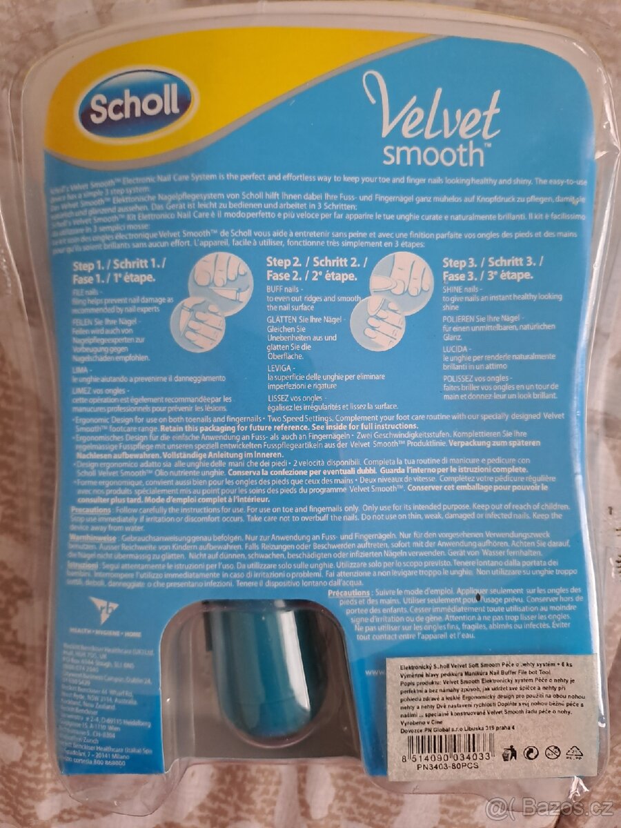 Pilník na baterie Scholl - 2