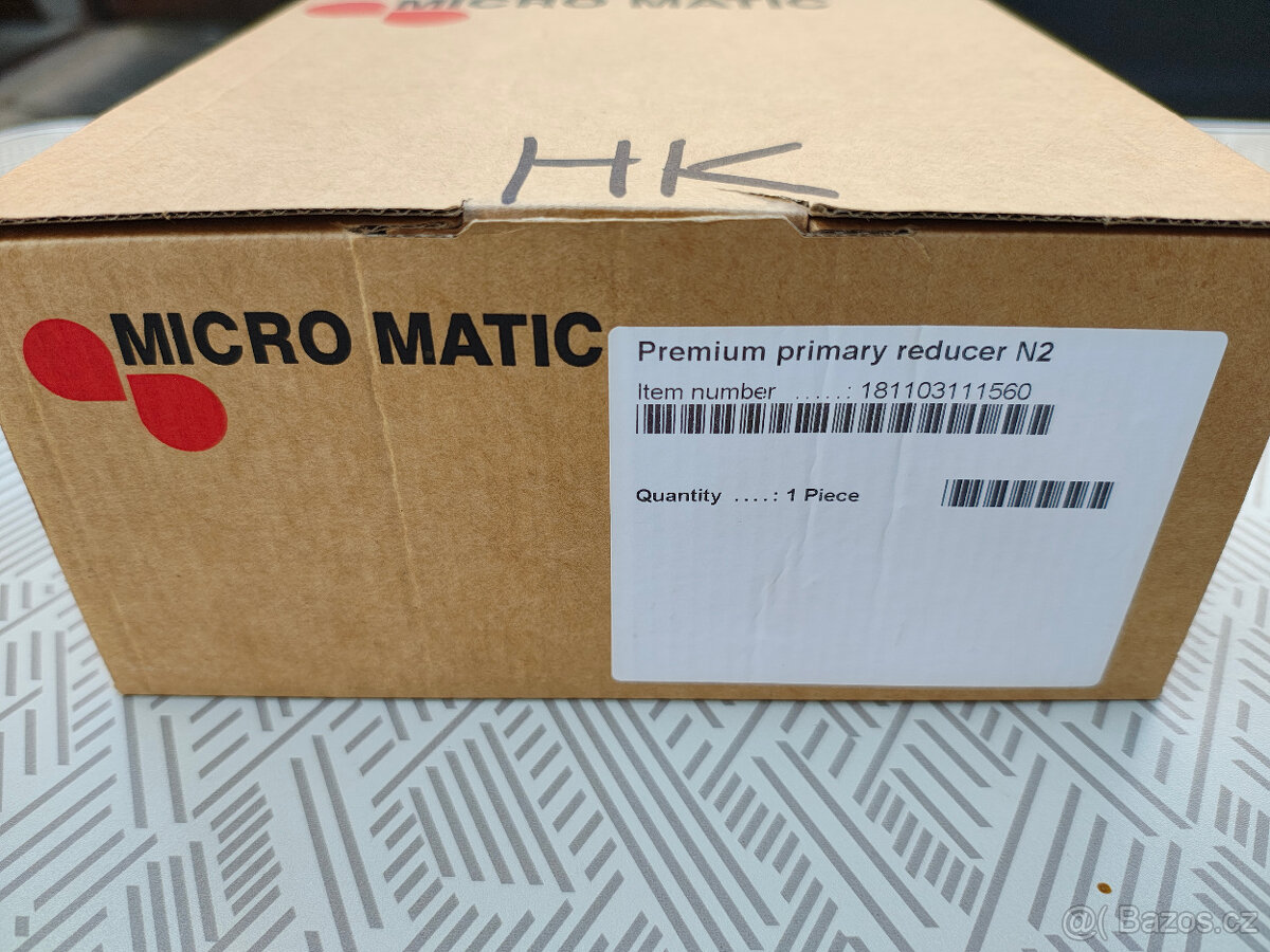 Micro Matic redukční ventil pro N2 (biogon, dusík) - 2