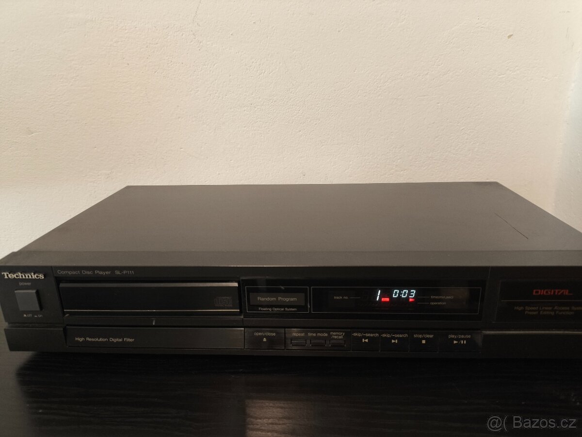 CD přehrávač Technics SL-P111 r.v.1987 - 2