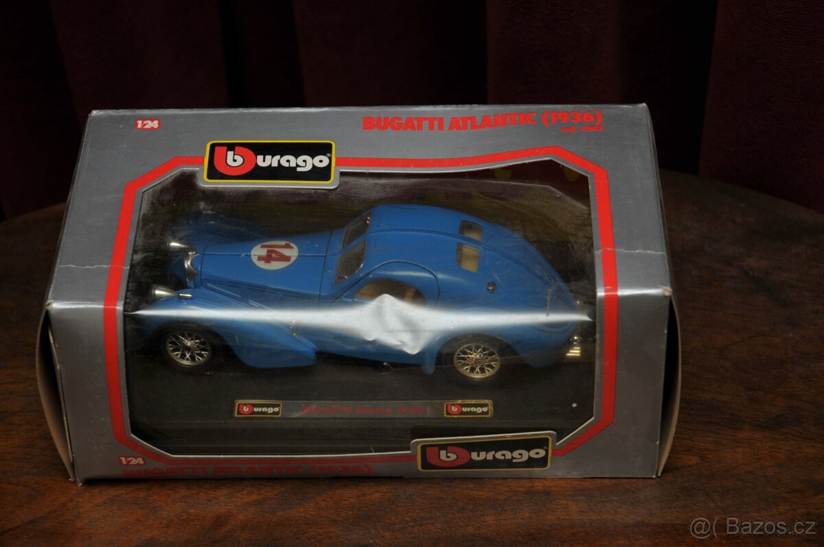Bburago 1:24 cod. 0503, Bugatti Atlantic (1936) - 2
