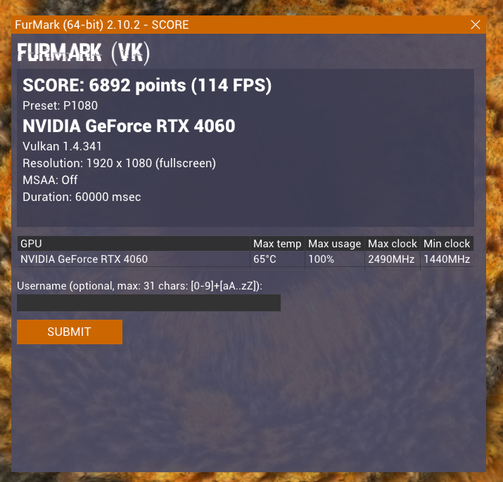 MSI Ge FORCE RTX 4060 8GB - 2