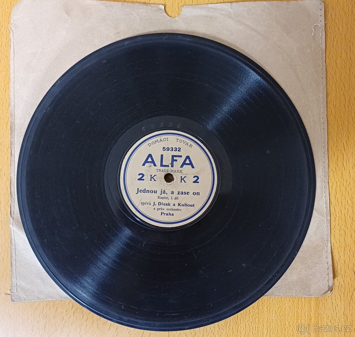 Šelakové gramodesky - Dxi, Alfa, Supraphon, Rena, Esta - 2