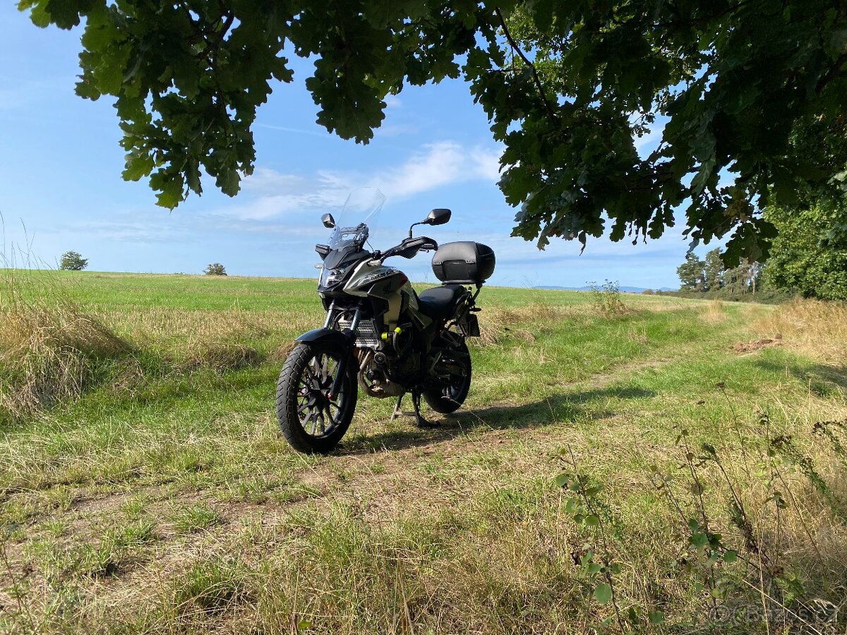 Puig Touring plexi + nástavce, Honda CB500X - 2