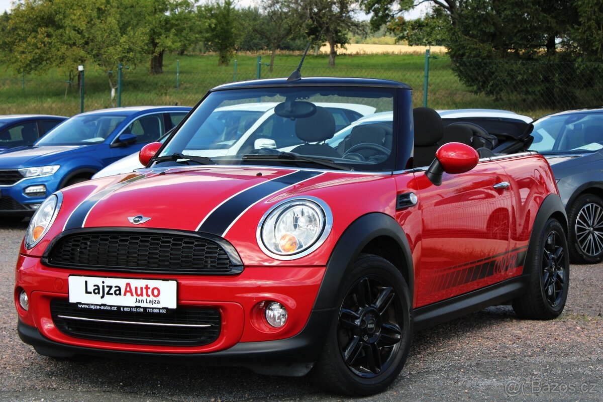 MINI Cooper Cabrio 1.6 4.MÍSTA, 74tis. km, serviska - 2