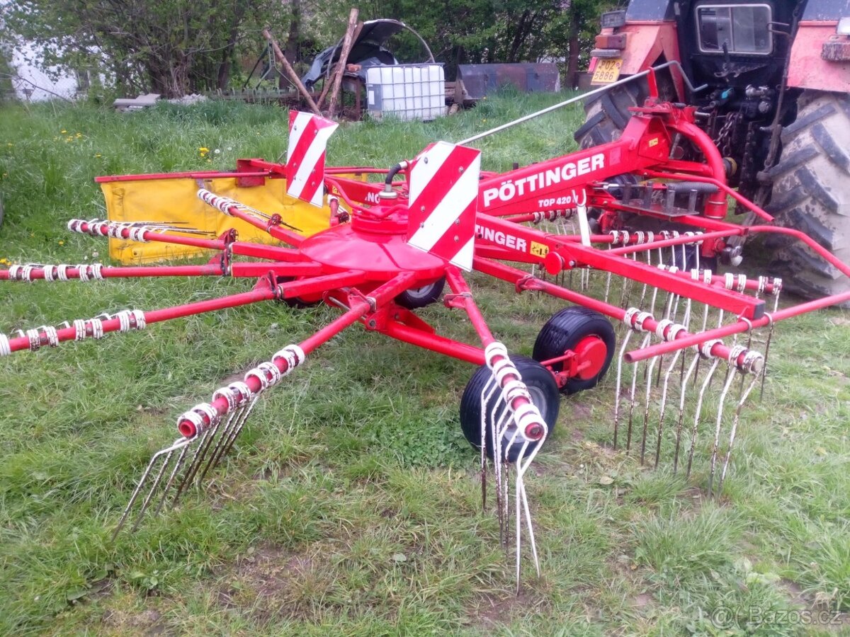 Nahrabovač, shrnovač sena a píce POTTINGER - 2