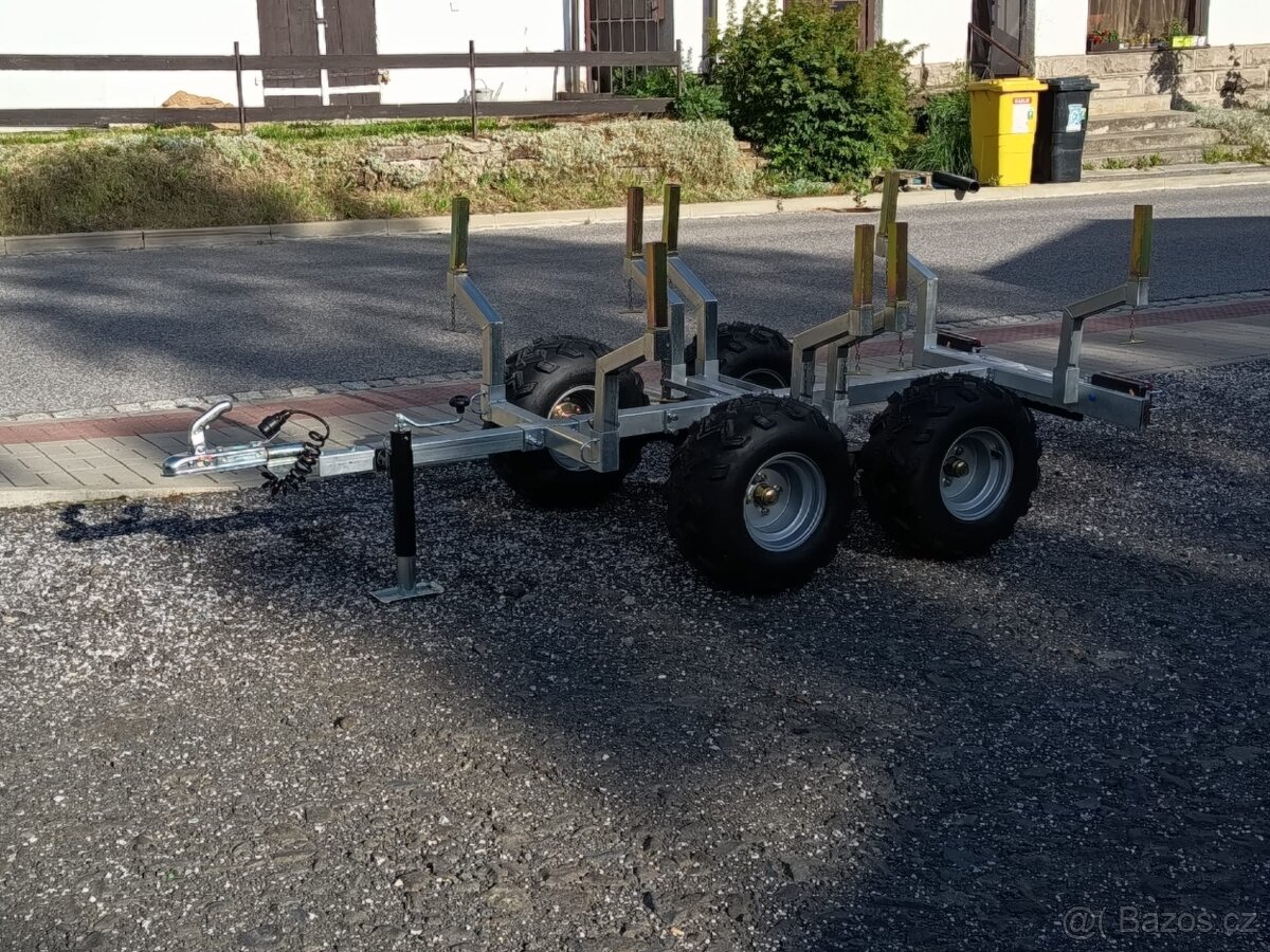 Vyvážečka za čtyřkolku/malotraktor s SPZ - 2