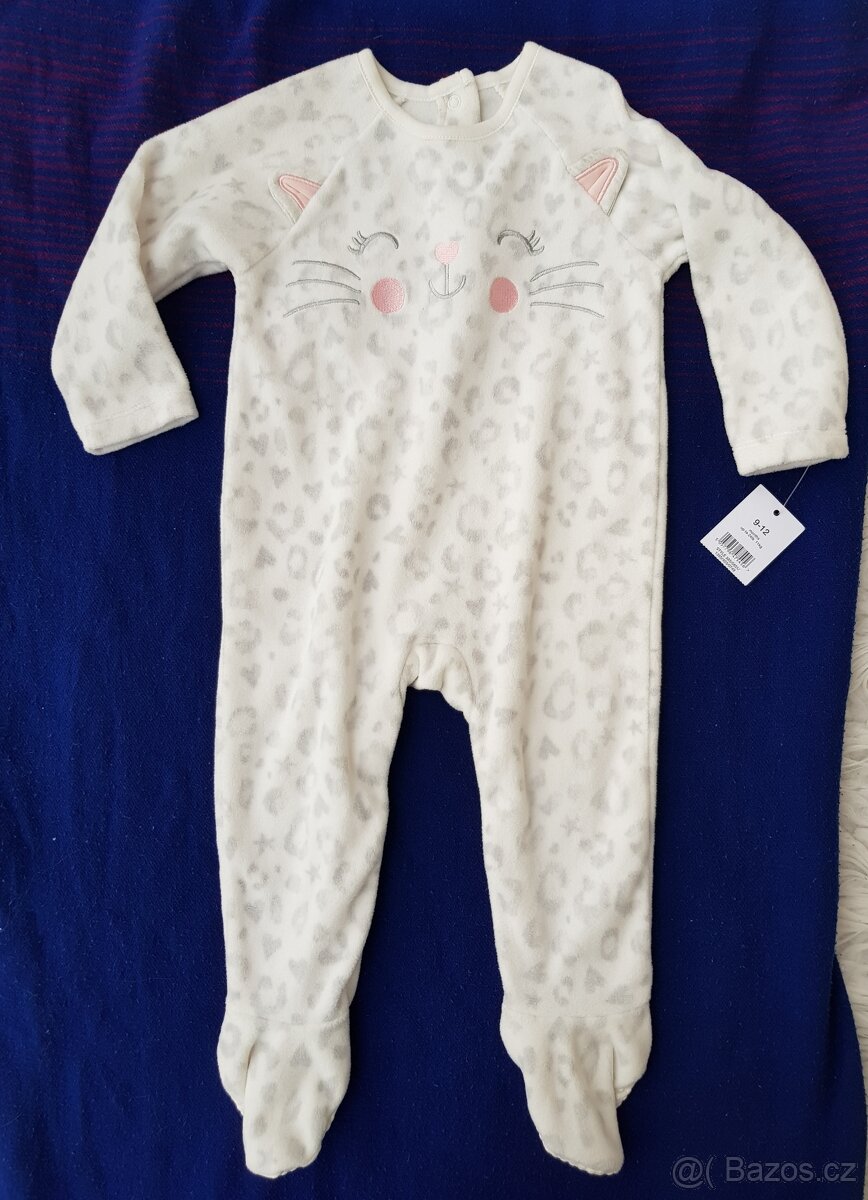 FLEECOVY OVERAL 9-12 mesicu - 2