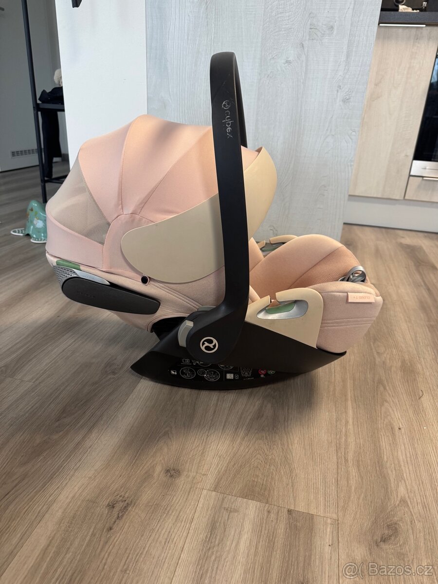 Cybex Cloud T Peach Pink + Base Z2 - 2