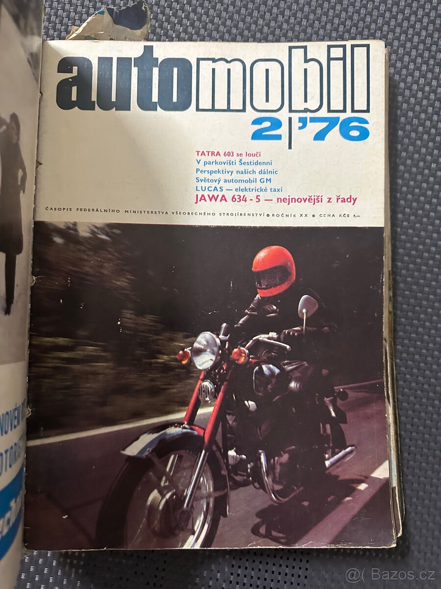 Časopis automobil - svazky 1975 a 1976 - 2