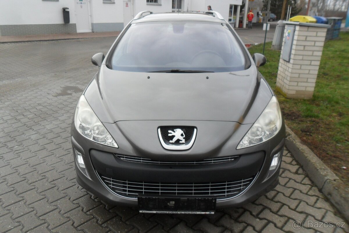 Peugeot 308 SW 1.6HDi/80kW, r.2008, 173.400km-Serv.kniha - 2