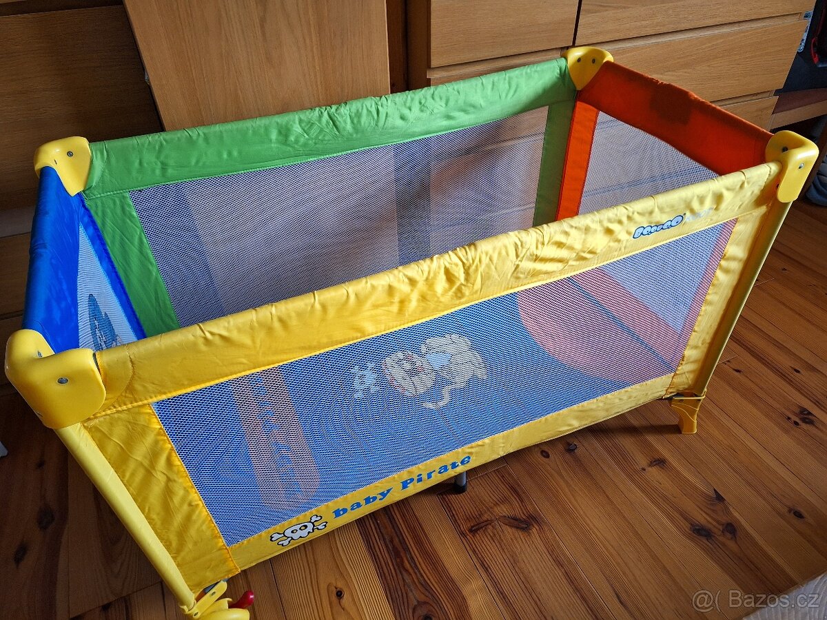 Dětská cestovní postýlka, rozkládací - 2