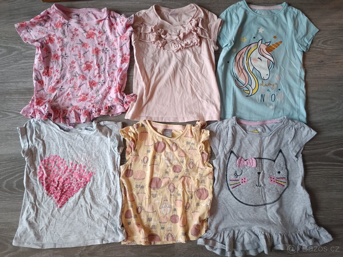 Letní dívčí oblečení vel. 104 - 2