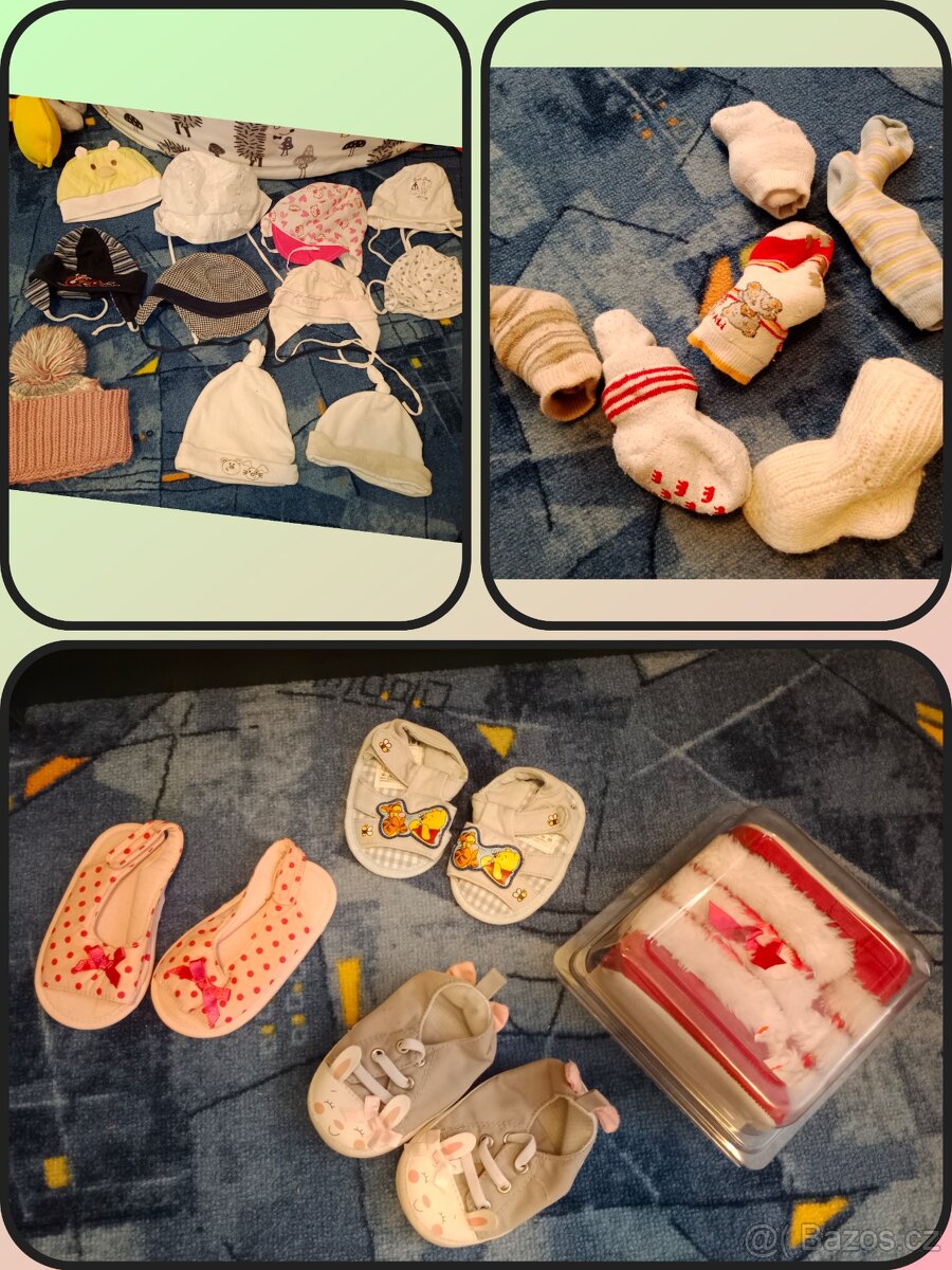 Balík oblečení pro miminko, velikost 62 - 2