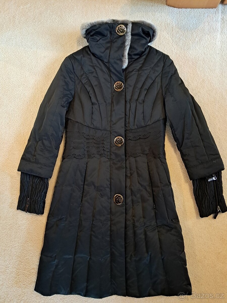 Dámský péřový kabát Rufuette vel. M - 2