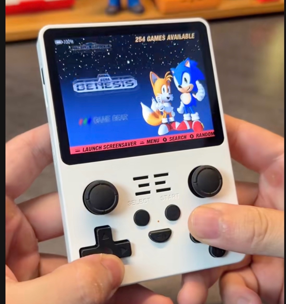 Powkiddy RGB20S - kapesní retro konzole - 2