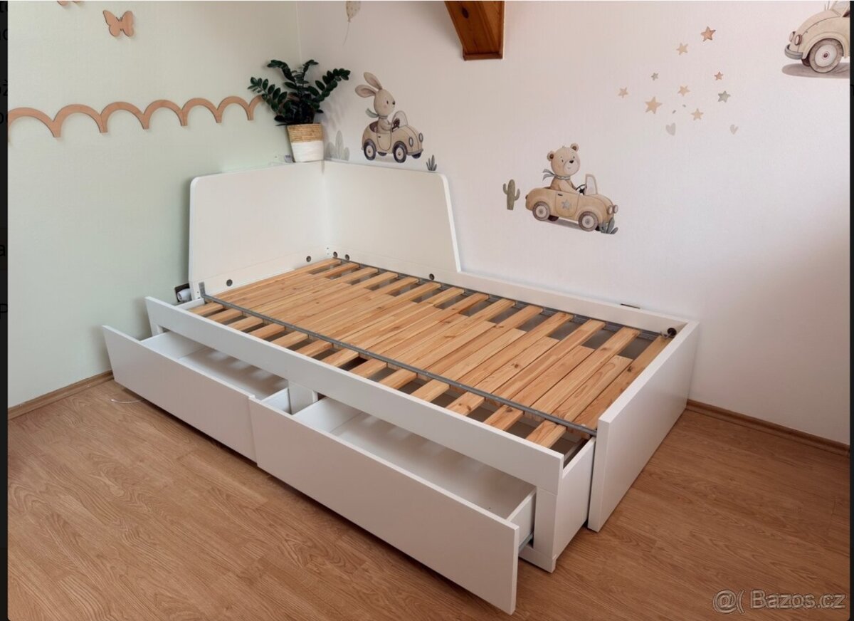 Rozkladaci postel ikea flekke - 2