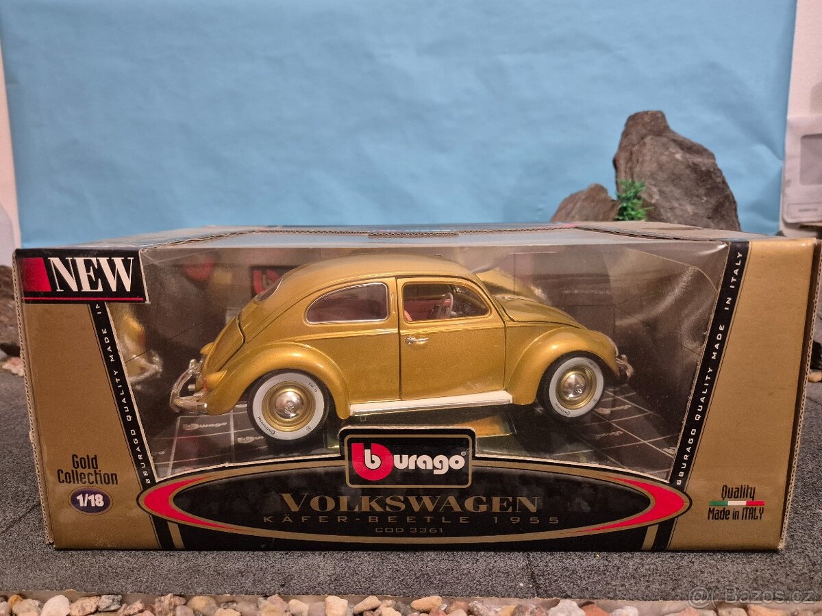 Prodám model 1:18 Volkswagen beetle 1955 - 2