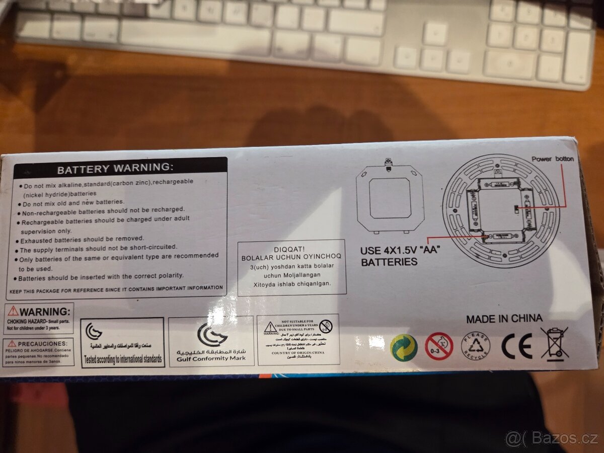 Hover ball- plochý disk na kopanou v interieru - 2