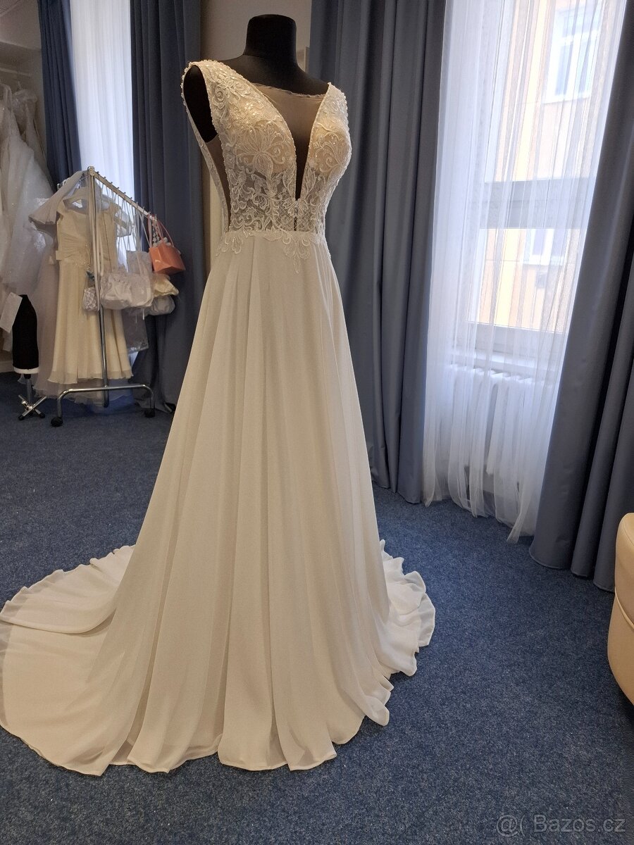 Svatebni saty velikost 36 - 2