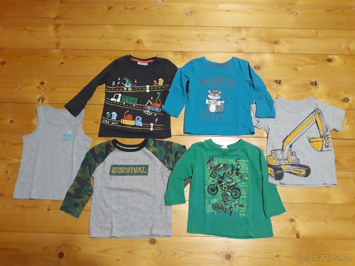 Teplaky,trika + zateplene kalhoty - 2