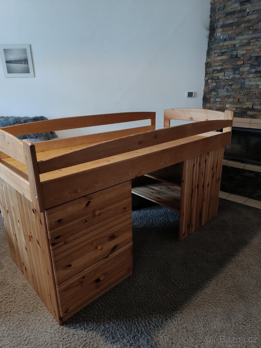 Komody s postelí - 2