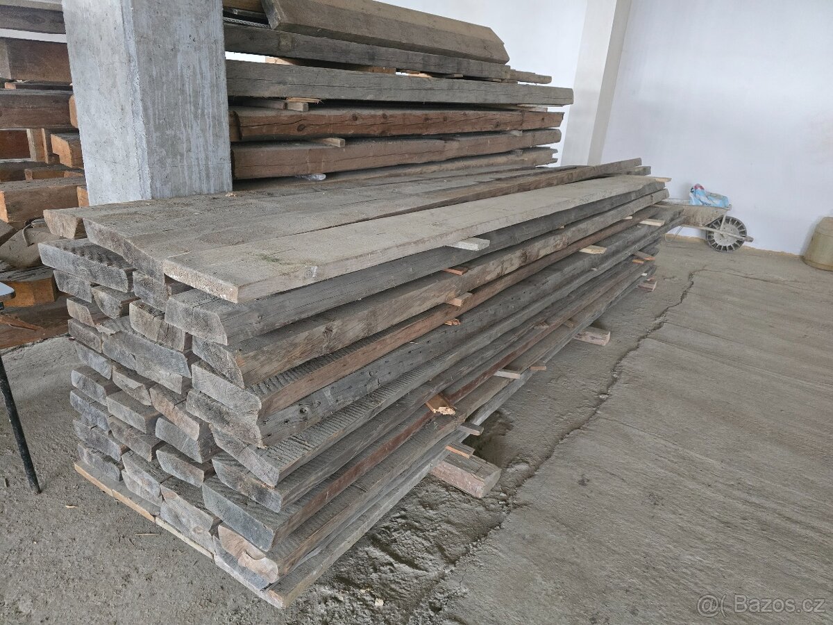 Dřevěné fošny - 2