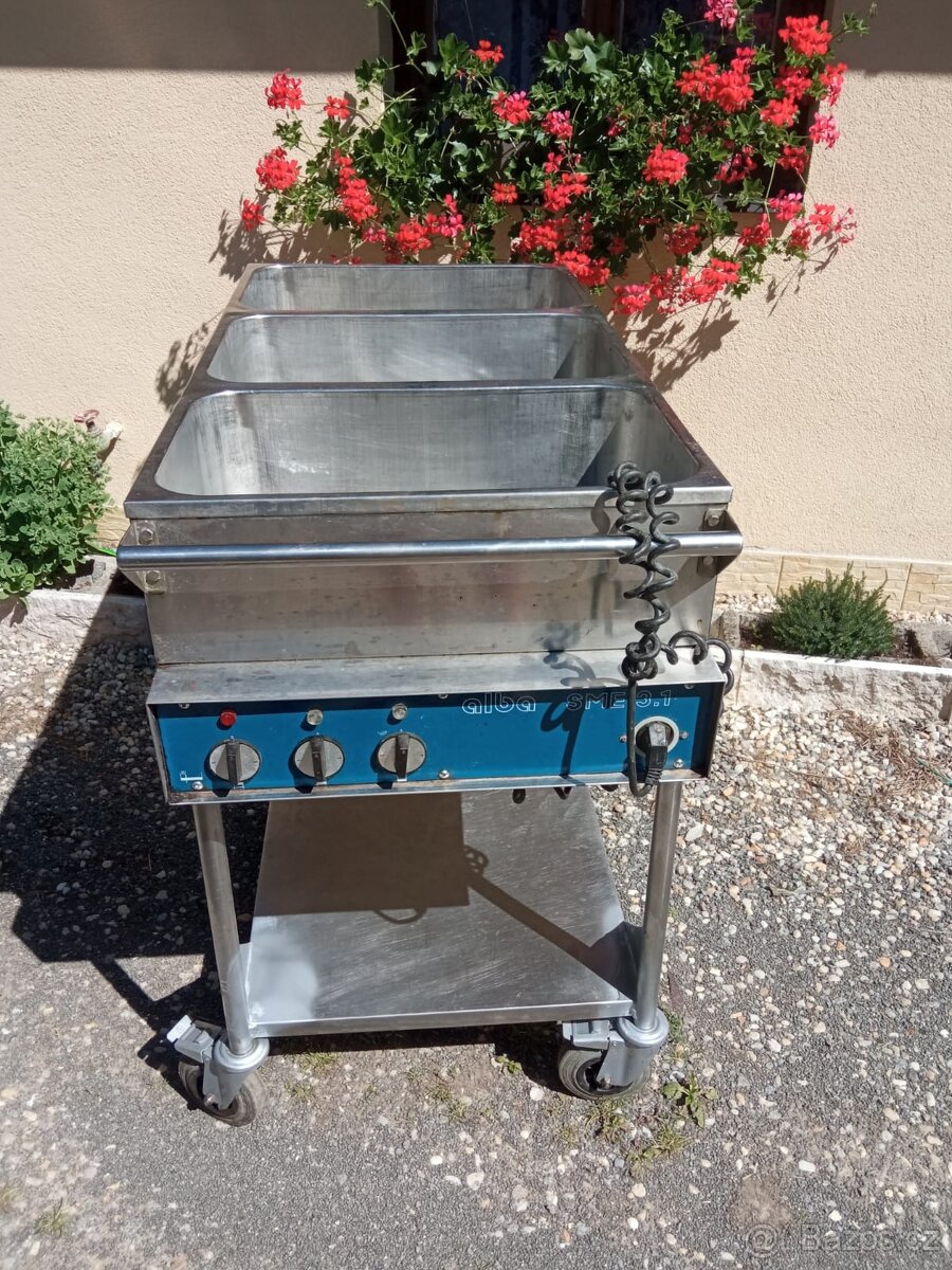 Vodní lázen teplý vozík - 2