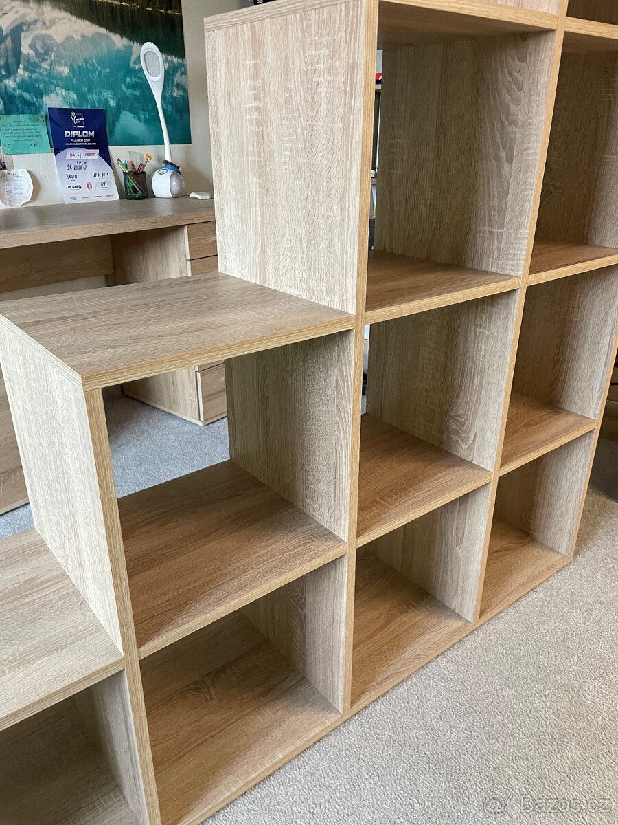 Regál dub Sonoma - 2