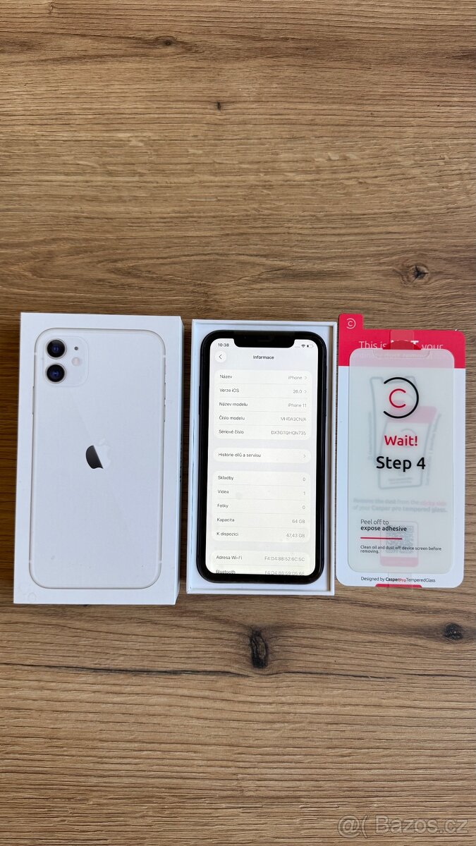 Apple iPhone 11 64GB Černý Baterie 100% - 2